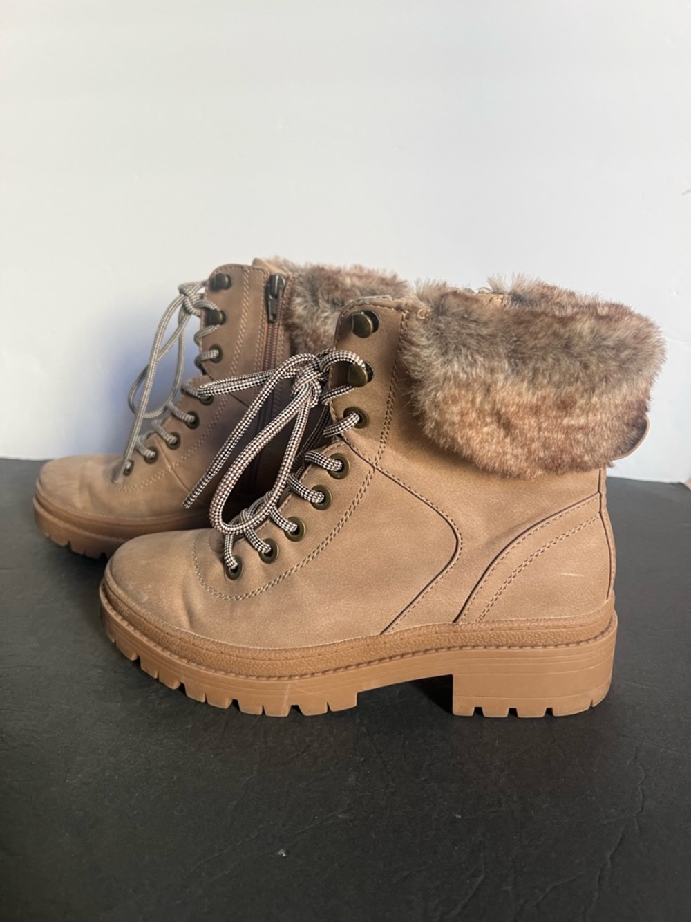 Universal Thread Lace Up Boots, 7.5